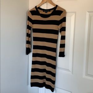 Striped French Connection mini dress